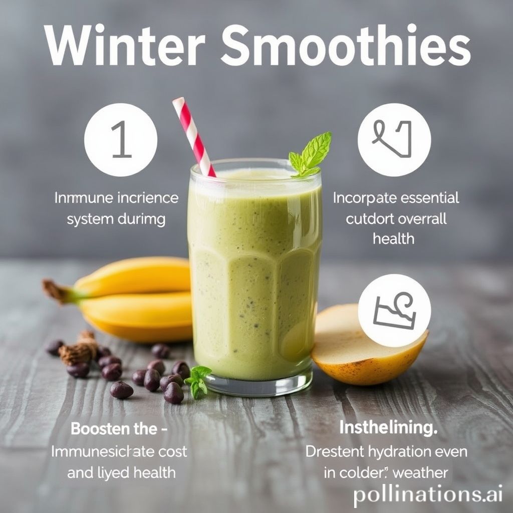 Benefits of Winter Smoothies
1. Boosting the immune system during cold and flu season
2. Incorporating essential nutrients to support overall health
3